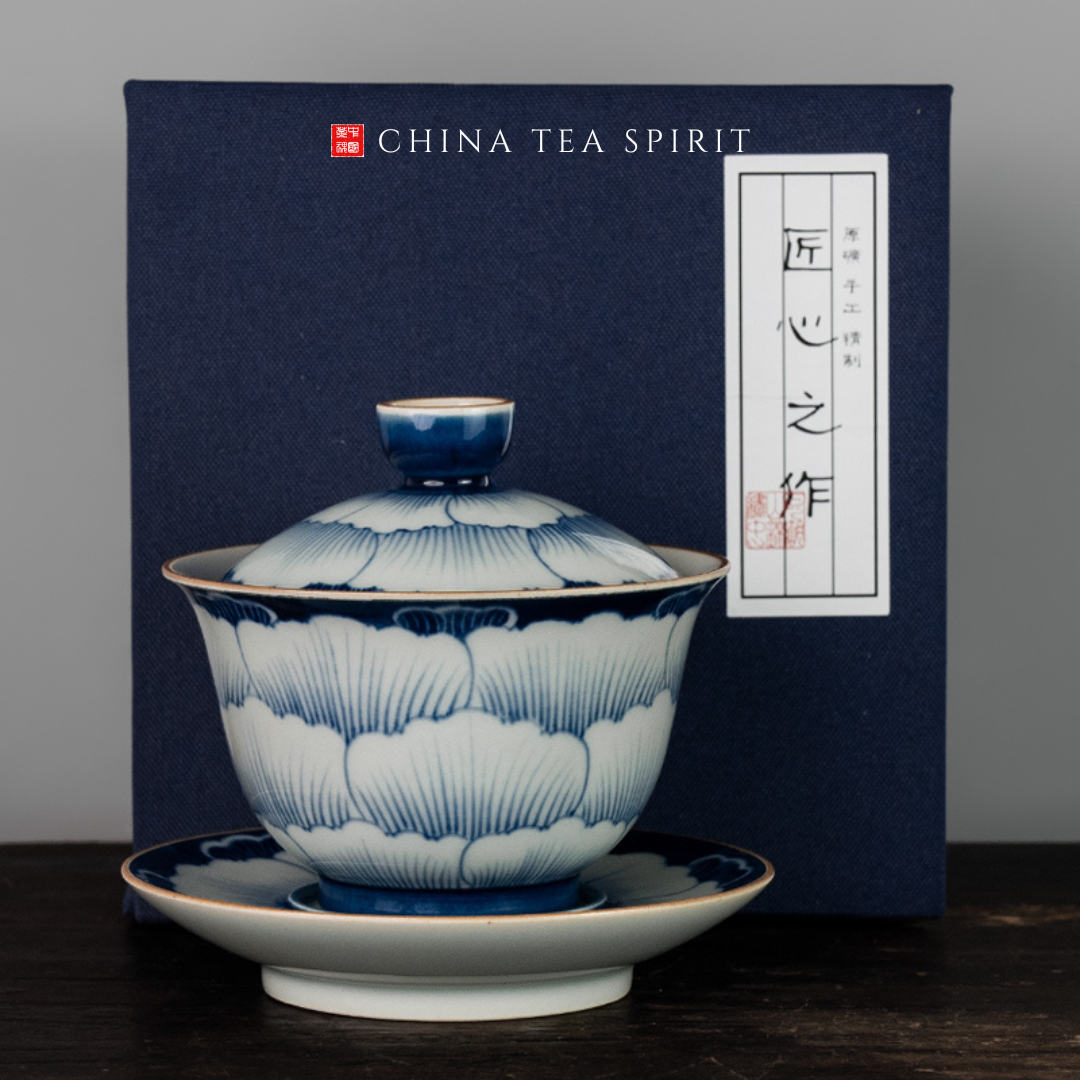 Handmade Ceramic Gaiwan Tea Set - Gohobi