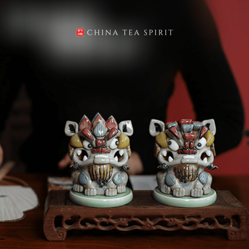 Handmade Ceramic Suanni Incense Burner (1)