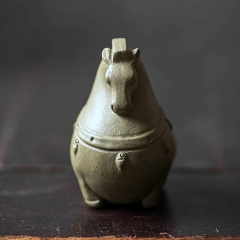Handmade Zisha Yixing Clay Tang Dynasty Horse Tea Pet