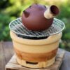 Vintage Chaozhou Clay Chinese Style Gongfu Tea Stove Pottery Pot