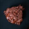Handmade Da Hong Pao 3-Feet Money Frog Tea Pet