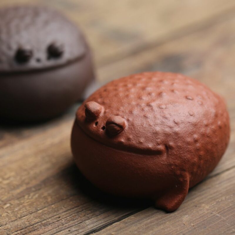 Creative Zisha Yixing Clay Nerdy Toad Tea Pet