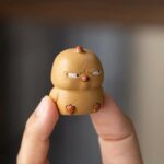 Cute Mini Angry Chicken Tea Pet
