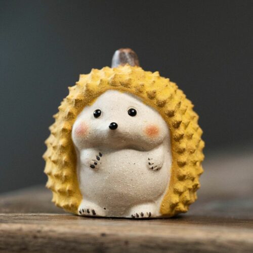 handmade-white-duanni-durian-cat-porcupine-tea-pet-1