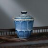 Qinghua Ceramic Lotus 100ml Gaiwan