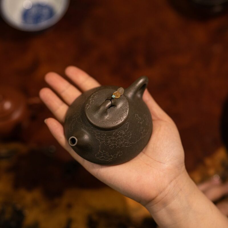 half-handmade-wood-fired-duanni-shi-piao-120ml-yixing-teapot-1