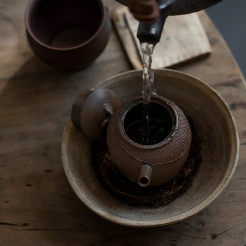 handmade-wood-fired-golden-duanni-earthenware-jug-150ml-yixing-teapot-10