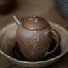 handmade-wood-fired-golden-duanni-earthenware-jug-150ml-yixing-teapot-7