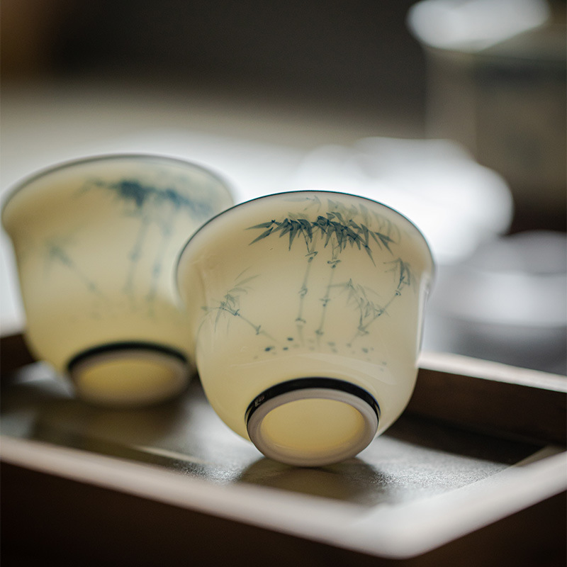 qinghua-ceramic-jade-glaze-bamboo-tea-cup