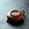 half-handmade-zhuni-mini-pan-hu-yixing-teapot-3
