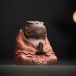 Handmade Zisha Yixing Clay Toad Saint Tea Pet