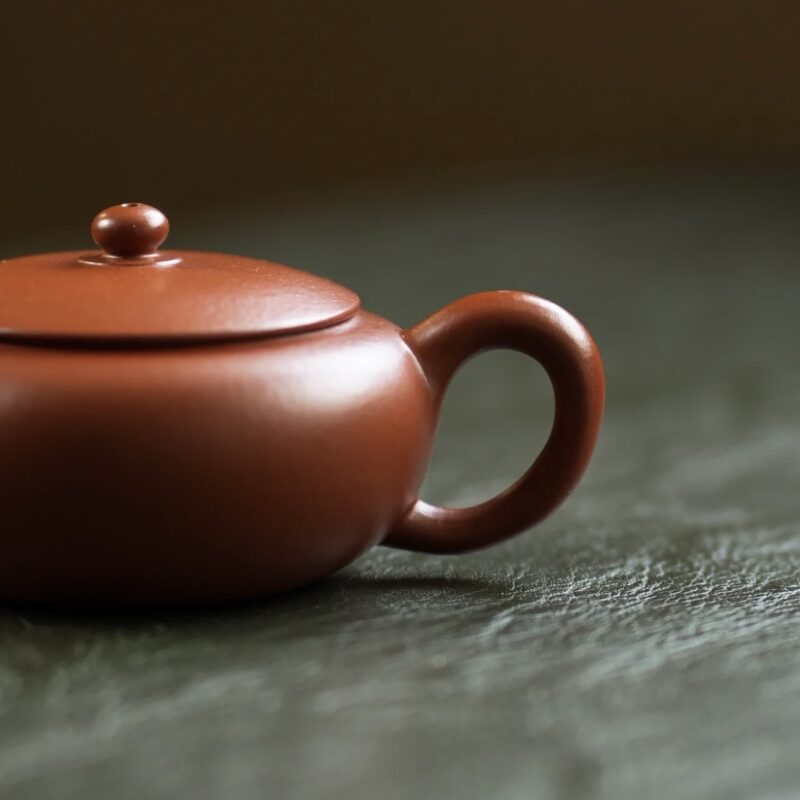 half-handmade-xiao-mei-yao-zhuni-small-flat-80ml-yixing-teapot-5