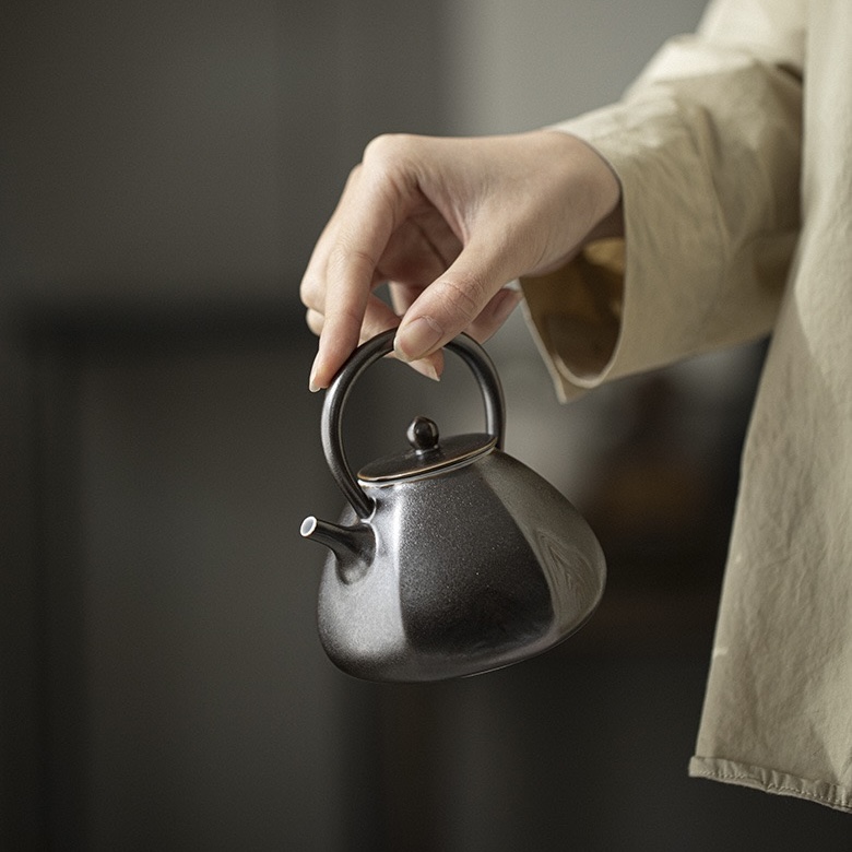 japanese-style-black-glaze-290ml-teapot-6