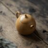 half-handmadecarved-decoration-golden-duanni-golden-melon-140ml-yixing-teapot-5