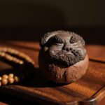 Handmade Zisha Yixing Clay Chonky Bodhidharma Tea Pet