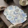 embroidered-fabric-begonia-shape-tea-mat-1