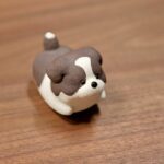 Handmade Zisha Yixing Clay Little Border Collie Tea Pet