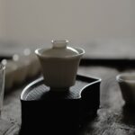 Simple Chic Milky White Porcelain 100ml Gaiwan